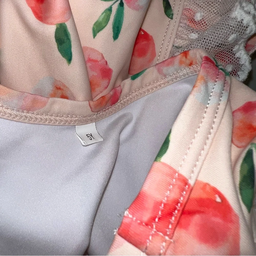 Jane + Jo Peaches Ruffle Swimsuit - Picture 5 of 5